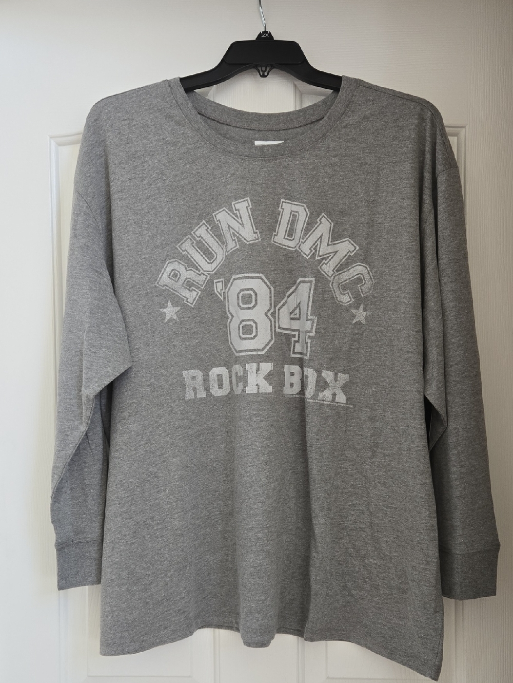 torrid Gray Heather RUN DMC Classic Cotton Long Sleeve Tee - 3X